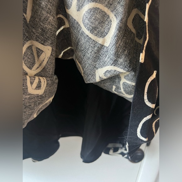 Eva Franco for Anthropologie Frames & Fortune Eyeglass Dress Black Ivory Size 14 - Picture 5 of 11